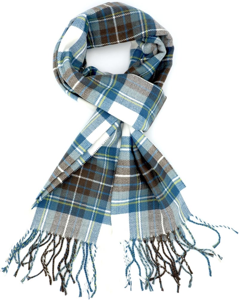 Achillea Scottish Tartan Plaid Scarf - Warm Cashmere Feel Winter Scarf, Scarves for Holiday, Christmas & Daily Wear - Image 2